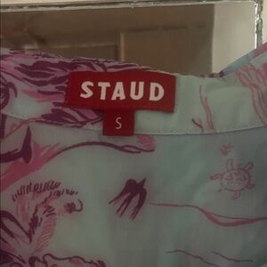 STAUD Multicolor Button Down Shirt